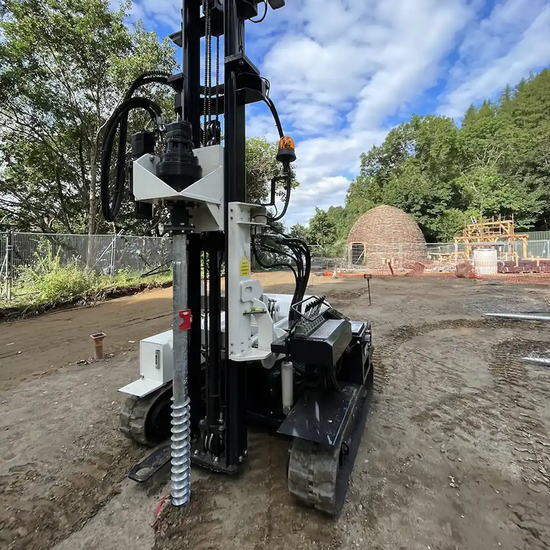 Helical screw piles overcome challenging terrain and soft ground uk supplier