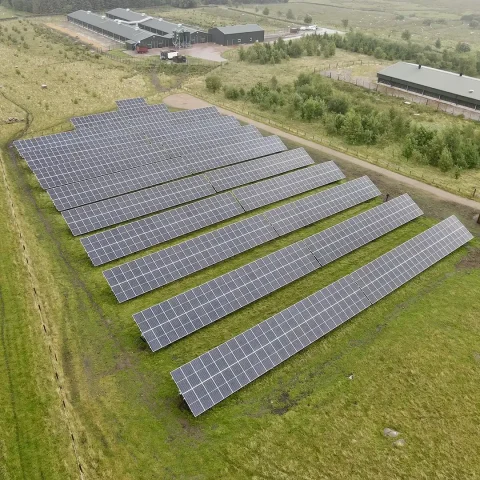 Solar Farm Scotland | ground-mounted solar panels