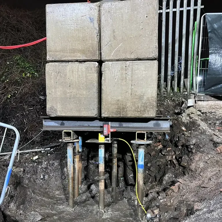 Screw Piling | screw pile testing | bridge foundations
