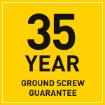 ground screw guarantee