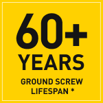 ground screw lifespan