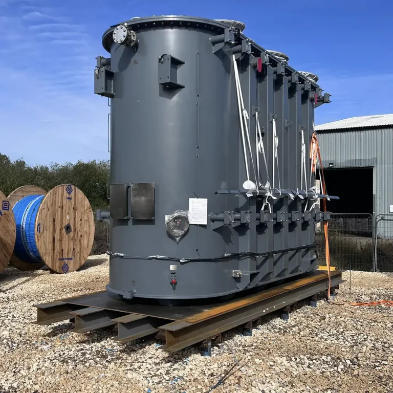 BESS | UK Energy Projects | Transformer on screw pile foundations