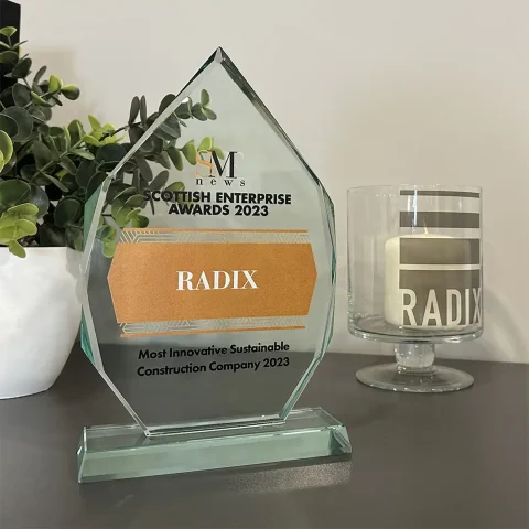 RADIX wins most sustainable construction company 2023
