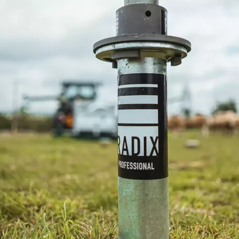RADIX ground screw | Base station foundations | RADIX
