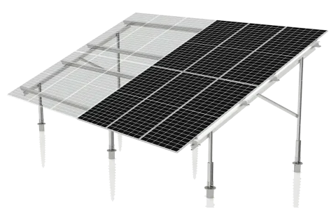Ground-mounted solar panels | RADIX