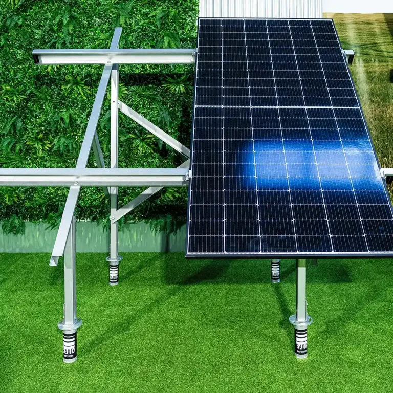 RADIX SolarMount | Racking system for ground-mounted solar panels
