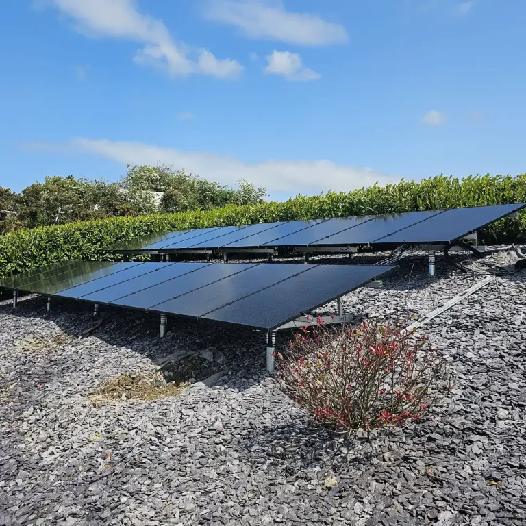Solar panel ground mounts | Single panel racking system